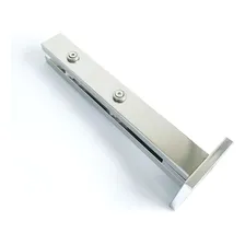 Kit 10 Coluna Torre Pinça Em Aço Inox 30 Cm Para Vidro Foto mini 4