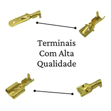 Kit 10 Conector 2 Vias E 10 Conectores 4 Vias Macho E Fêmea Foto mini 4
