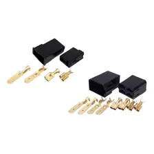 Kit 10 Conector 2 Vias E 10 Conectores 4 Vias Macho E Fêmea Foto mini 1