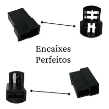 Kit 10 Conector 2 Vias E 10 Conectores 4 Vias Macho E Fêmea Foto mini 2