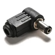 Kit 10 Conector Plug Dc Jack P4 Macho Pino 90 Graus Foto mini 4
