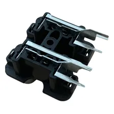Kit 10 Conector Rca 2x2 Av4-8,4-7 Painel Vermelho E Branco Foto mini 4