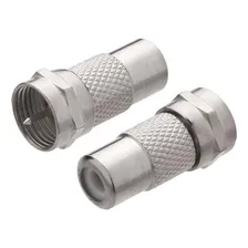 Kit 10 Conectores Adaptador Plug Borne Bnc, F E Rca E10c Foto mini 3