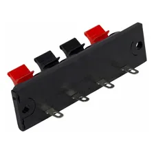 Kit 10 Conectores Borne Para Caixa Acústica 4 Vias Pressão Foto mini 2