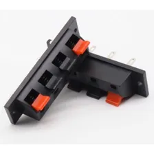 Kit 10 Conectores Borne Para Caixa Acústica 4 Vias Pressão Foto mini 3