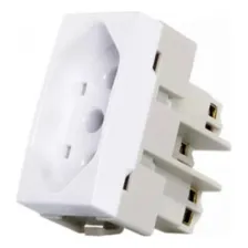Kit 10 Conjunto 4x2 Tomada 20a + Interruptor Simples Sleek Foto mini 3