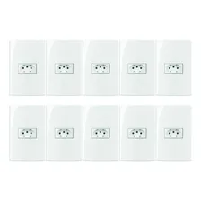 Kit 10 Conjuntos 42 Tomada 2p+t 10a 250v Sleek Margirius Foto mini 1