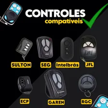 Kit 10 Controle Remoto Clone Portão Alarme Copiador Escovado Foto mini 3