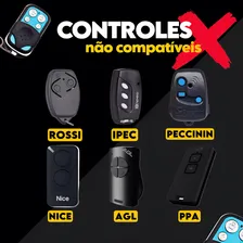 Kit 10 Controle Remoto Clone Portão Alarme Copiador Escovado Foto mini 2