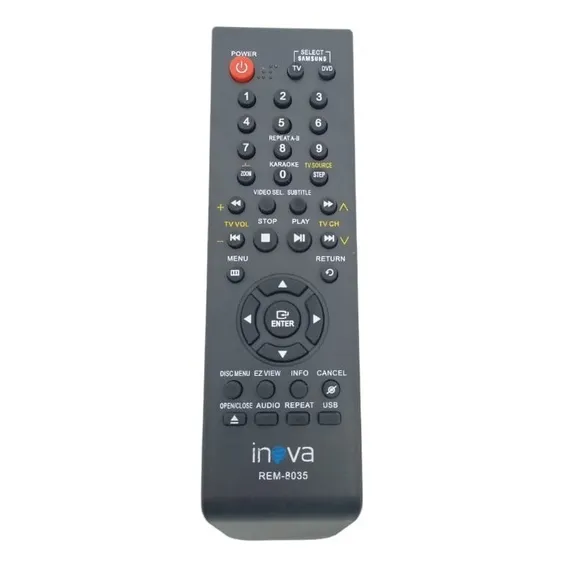 Kit 10 Controle Remoto Para Dvd Samsung Rem-8035 Foto 1