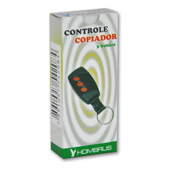 Kit 10 Controles Copiador 3 Botões Hombrus 433 Alarme Motor Foto 1