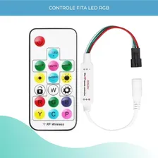Kit 10 Controles Fita Led Rgb Digital Ws2811 2812b 6803 Foto mini  2