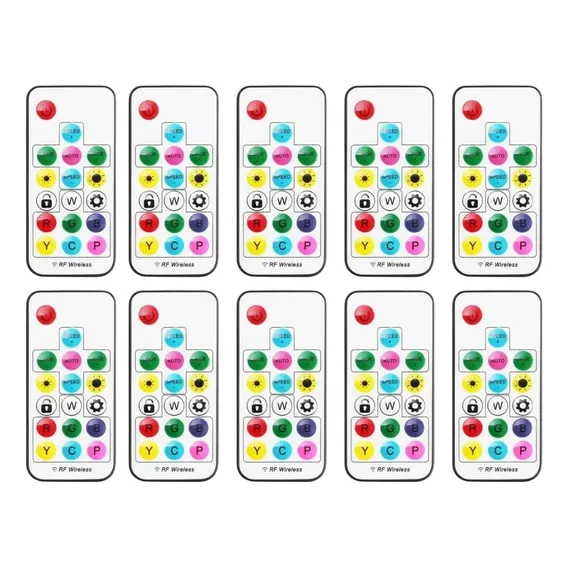 Kit 10 Controles Fita Led Rgb Digital Ws2811 2812b 6803 Foto 1