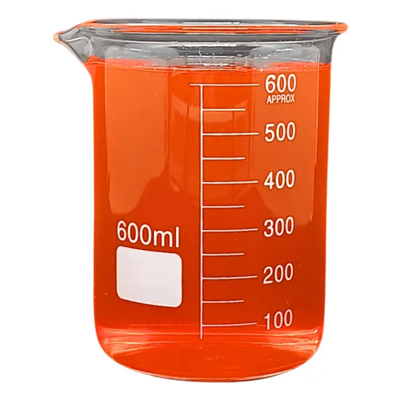 Kit 10 Copo Becker Vidro Boro Graduado 600ml Forma Baixa Foto 1