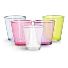 Kit 10 Copo Drink Bebidas Festas Cristal 400ml Sortido Foto mini 1