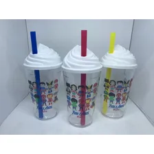 Kit 10 Copos Chantilly 500ml Personalizado AcrÃlico Foto mini 4