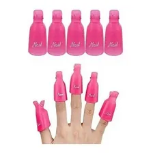 Kit 10 Dedeira Para Unhas Remoção De Gel Acrigel Fibra Foto  mini 1