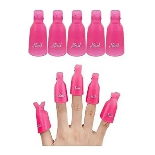 Kit 10 Dedeira Para Unhas Remoção De Gel Acrigel Fibra Foto 1