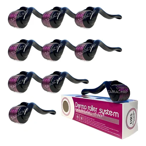 Kit 10 Dermaroller System Agulhas 0.5mm Microagulhas Drs 540 Foto 1