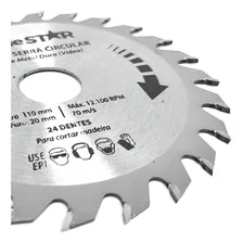 Kit 10 Disco Serra Circular Videa 110x20mm 24 Dentes Foto mini 4