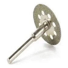 Kit 10 Discos Diamantado 22mm Tipo Micro Retifica 12 Pcs Foto mini 3