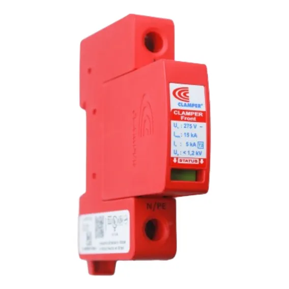 Kit 10 Dps Protetor De Surto Clamper Front 275v 15ka Vcl Foto 1