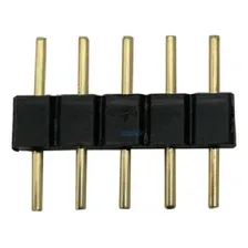 Kit 10 Emenda Conector 4 Ou 5 Pinos Macho Fita 5050 3528 Luz Rgbw Foto mini 2