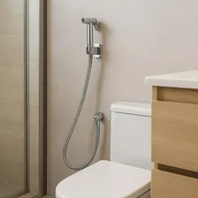 Kit 10 Engate Flexível Inox Chuveirinho Ducha Higiênica 120c Foto mini  3