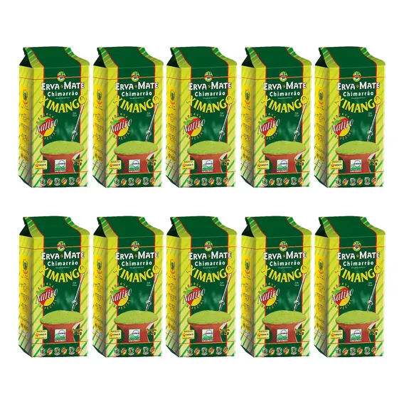 Kit 10 Erva-mate De Chimarrão Reserva Especial 1kg Ximango Foto 1