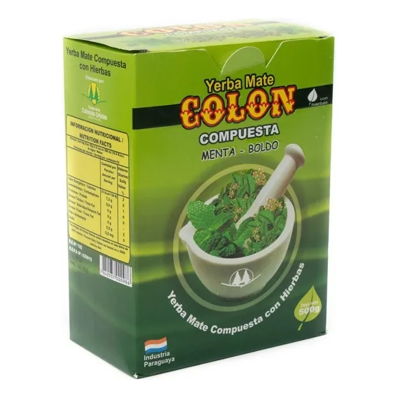 Kit 10 Ervas Para Terere Colon Menta E Boldo 500g Foto 1