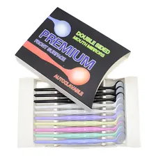 Kit 10 Espelhos Dentista Dupla Face Clínico Odonto Premium Cor Sortidas Foto mini 1