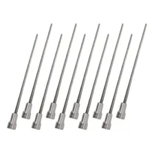 Kit 10 Espetos De Inox 60cm Coracao Churrasqueiras Foto mini 1