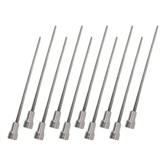 Kit 10 Espetos De Inox 60cm Coracao Churrasqueiras Foto 1