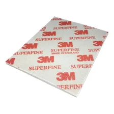 Kit 10 Esponja Abrasiva 3m Super Fina Automotiva 139x114mm Foto mini 3