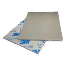 Kit 10 Esponja Abrasiva 3m Ultra Fina Automotiva 139x114mm Foto mini 1