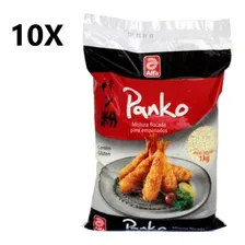 Kit 10 Farinha Empanar Tempurá Alfa Panko Flocada 1kg Foto mini  2