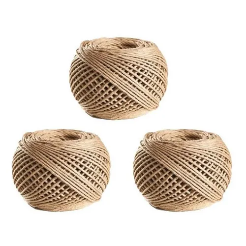 Kit 10 Fio Cordao Rami 2mm Rl 100g Sisal Convite Artesanato Cor Outro Foto 1