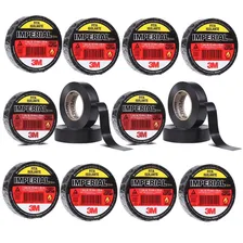 Kit 10 Fita Isolante 3m Imperial Slim 18mm X 20 Metros Foto mini 1