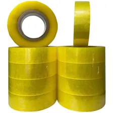 Kit 10 Fita Larga Transparente 500m Embalar Caixa Atacado Foto mini 3