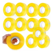 Kit 10 Fita Larga Transparente 500m Embalar Caixa Atacado Foto mini 1
