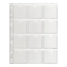 Kit 10 Folhas 12 Moedas Pvc Bolso S/aba 25.5 Foto mini 1