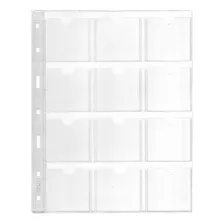 Kit 10 Folhas 12 Moedas Pvc Bolso S/aba 25.5 Foto mini 2