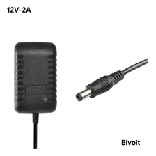 Kit 10 Fontes Adaptador 12v 2a Bivolt Alta Performance Lumi Fonte 4802 Foto mini 1