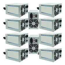 Kit 10 Fontes Pc Atx 200w Reais Real Cabo Bivolt Silenciosa Foto mini 1