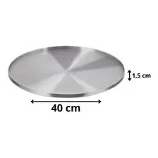 Kit 10 Formas De Pizza 40 Cm AlumÃnio Cor Aluminio Foto mini 2