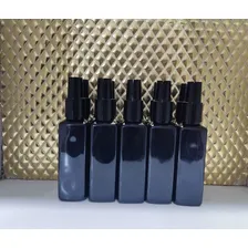 Kit 10 Frasco Pet Ambar Retangular Válvula Spray Foto mini 4