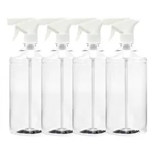 Kit 10 Frascos 1000ml Pet Válvula Gatilho Borrifador Spray Foto mini 1