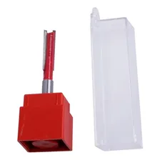 Kit 10 Fresa Reta 1/4 Vídea Acabameto Tupia Broca Escariador Foto mini  3