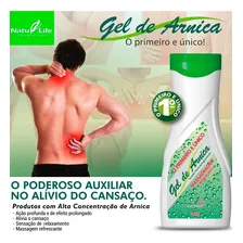 Kit 10 Gel De Arnica Natu Life 200g Foto mini  3