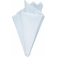 Kit 10 Guardanapos Branco Tecido Oxford Alto Padrão -40x40cm Foto  mini 1